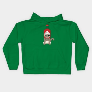 Tabasco Hot Sauce Cat Kids Hoodie